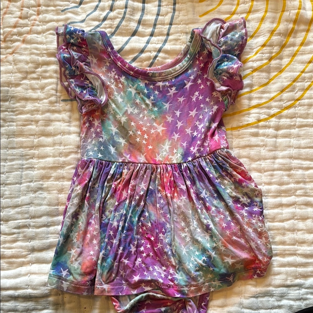 Little Sleepies Stardust Twirl Bodysuit